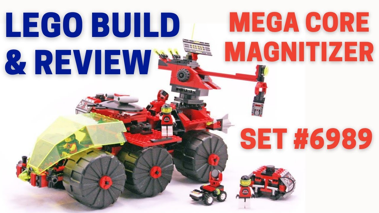LEGO Mtron Mega Core Magnetizer Review - 1990 Set #6989