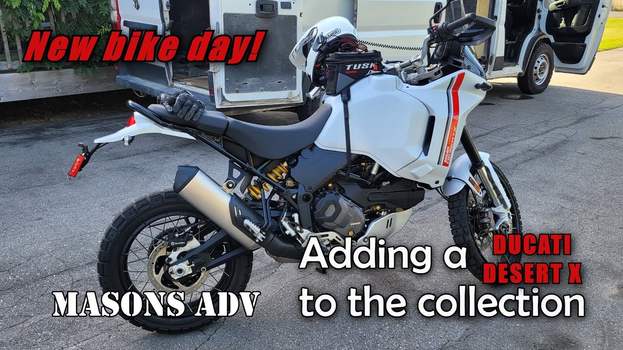 Adding the Ducati Desert X to the collection