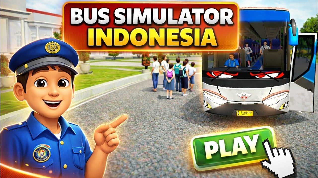 Bus Simulator Indonesia Gameplay 🔥 New Bus Mod & Passenger Pick-Up @SurvivorYodha 