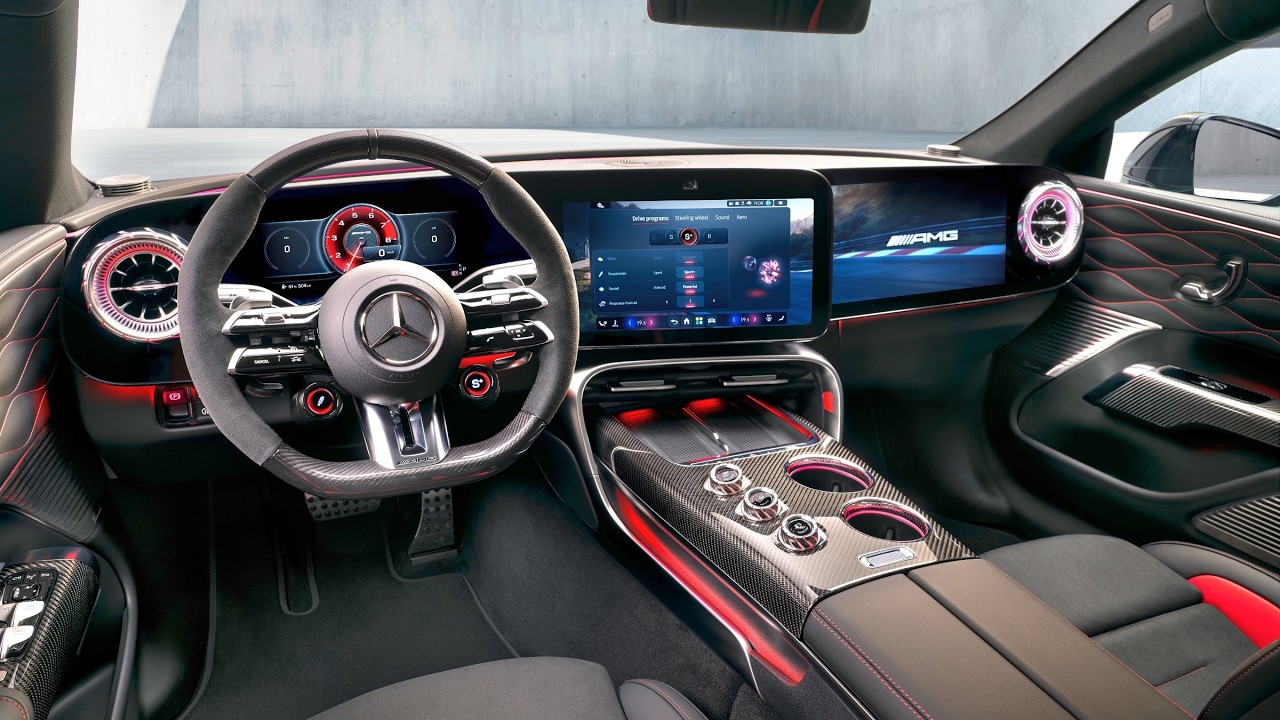 All New 2026 Mercedes-AMG GT 4 Door Coupe - INTERIOR reveal