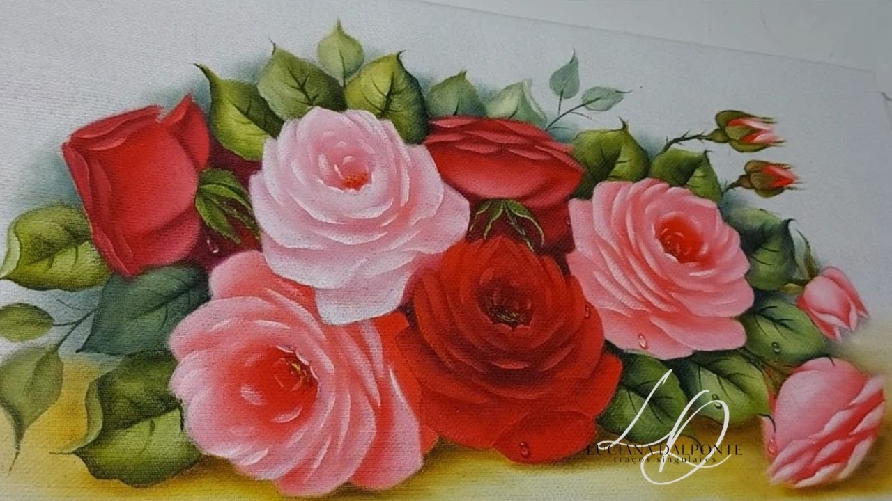 Como Pintar Rosas. Luciana Dalponte