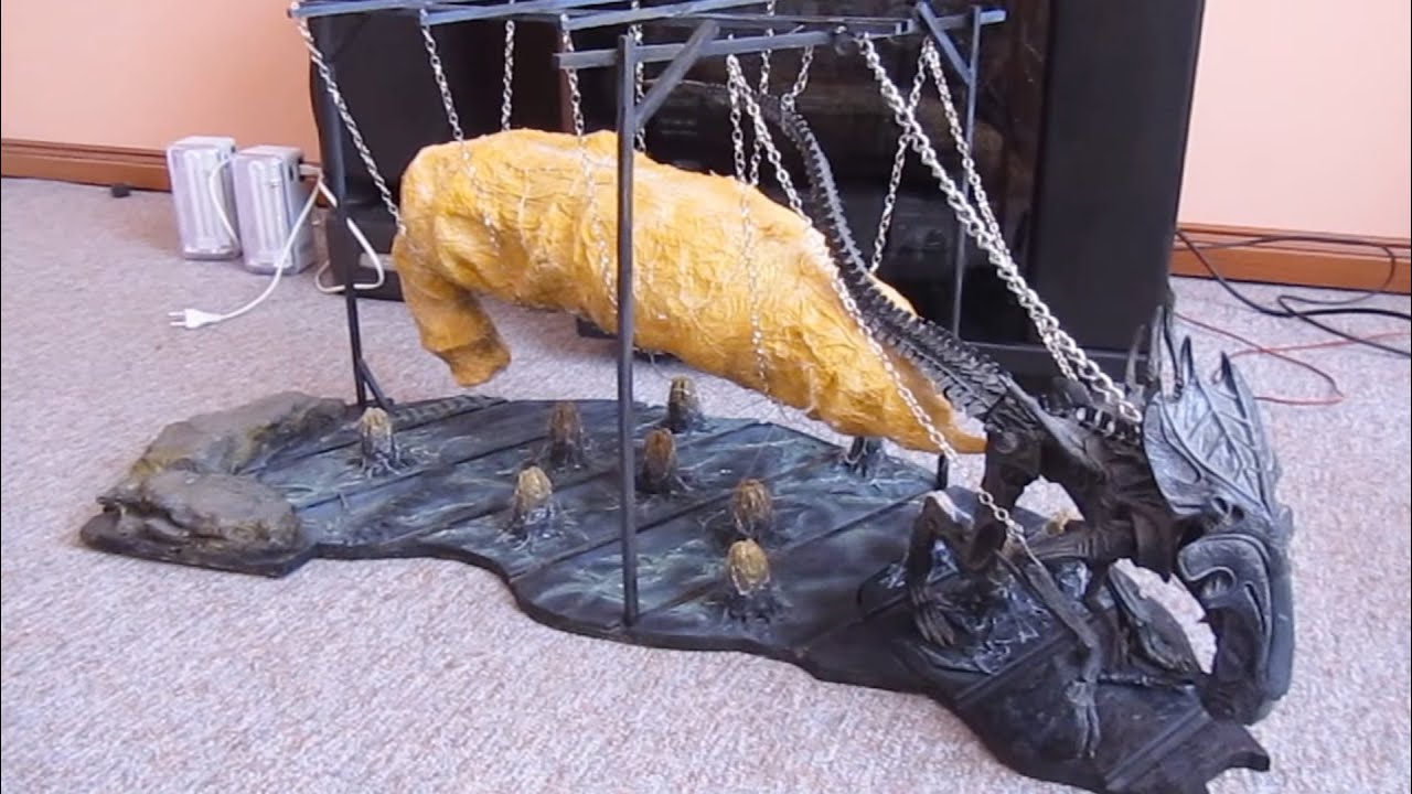 ALIEN QUEEN w/ EGG SACK DIORAMA TUTORIAL ! En Español