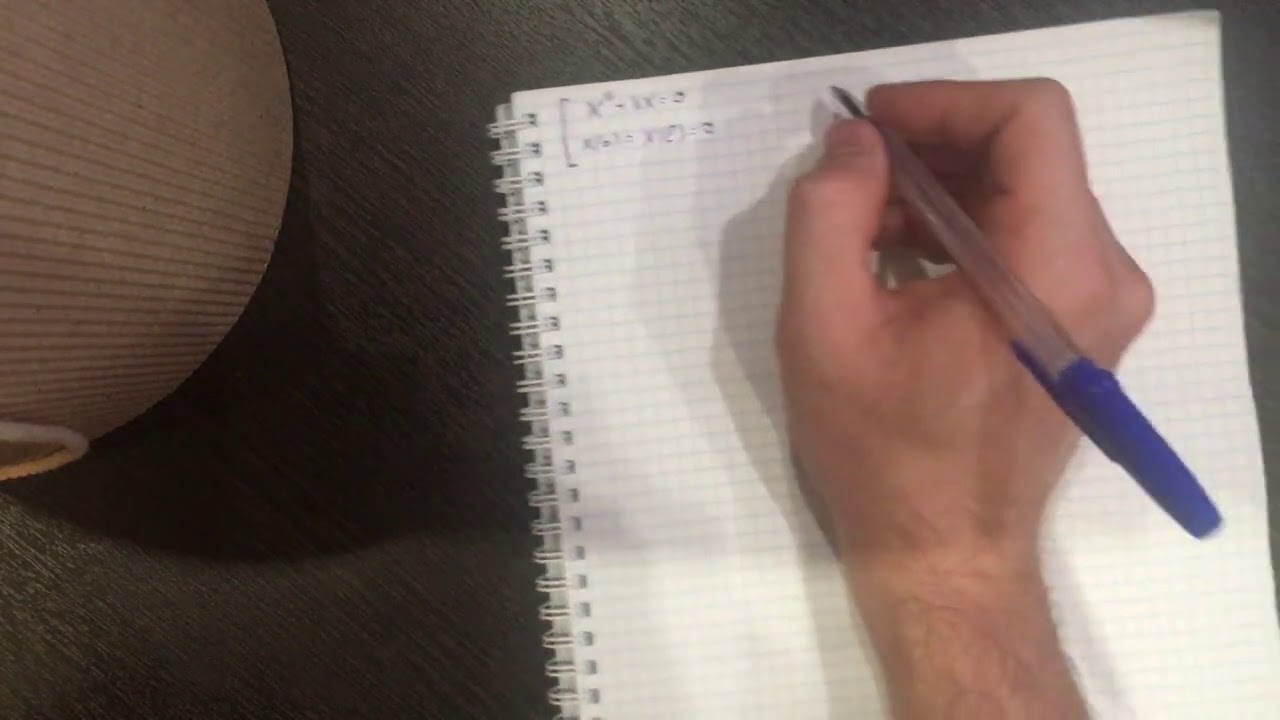 УМФ. Метод Фурье для параболического уравнения