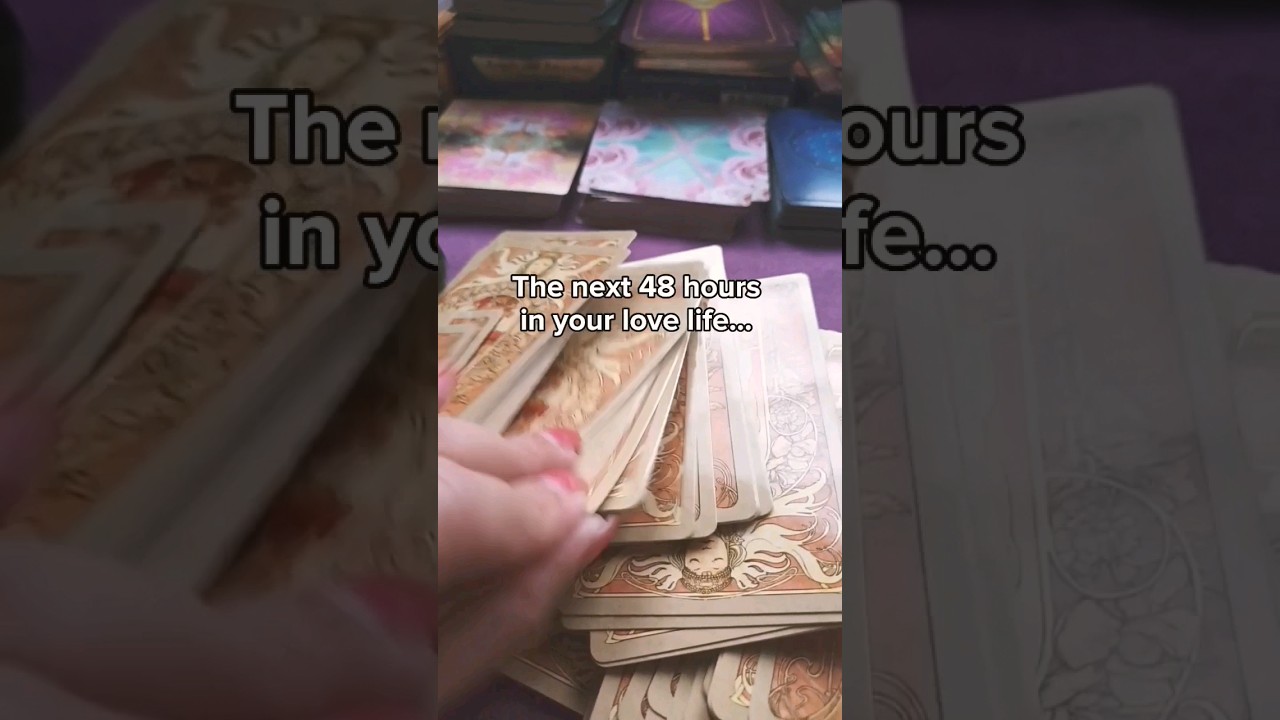 In the next 48 hours, your love life... #timelesstarotreading #messageoftheday #lovetarot