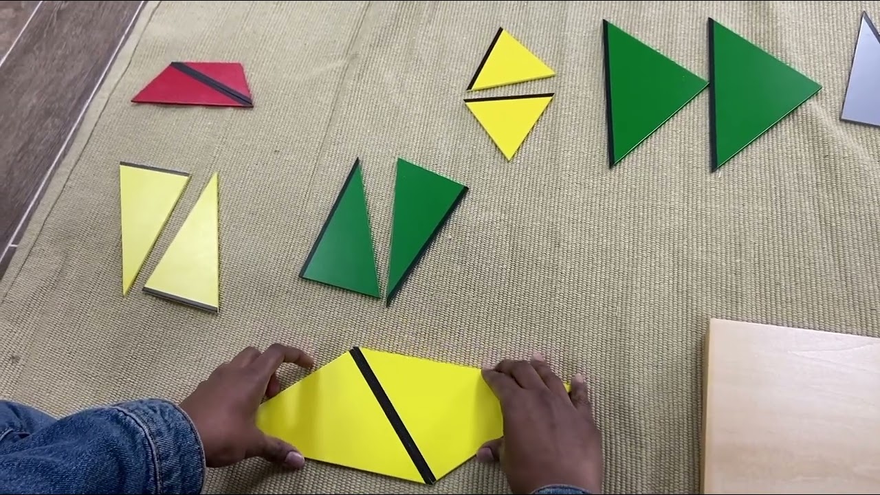 Sensorial - Constructive Triangles (Rectangular box 1)