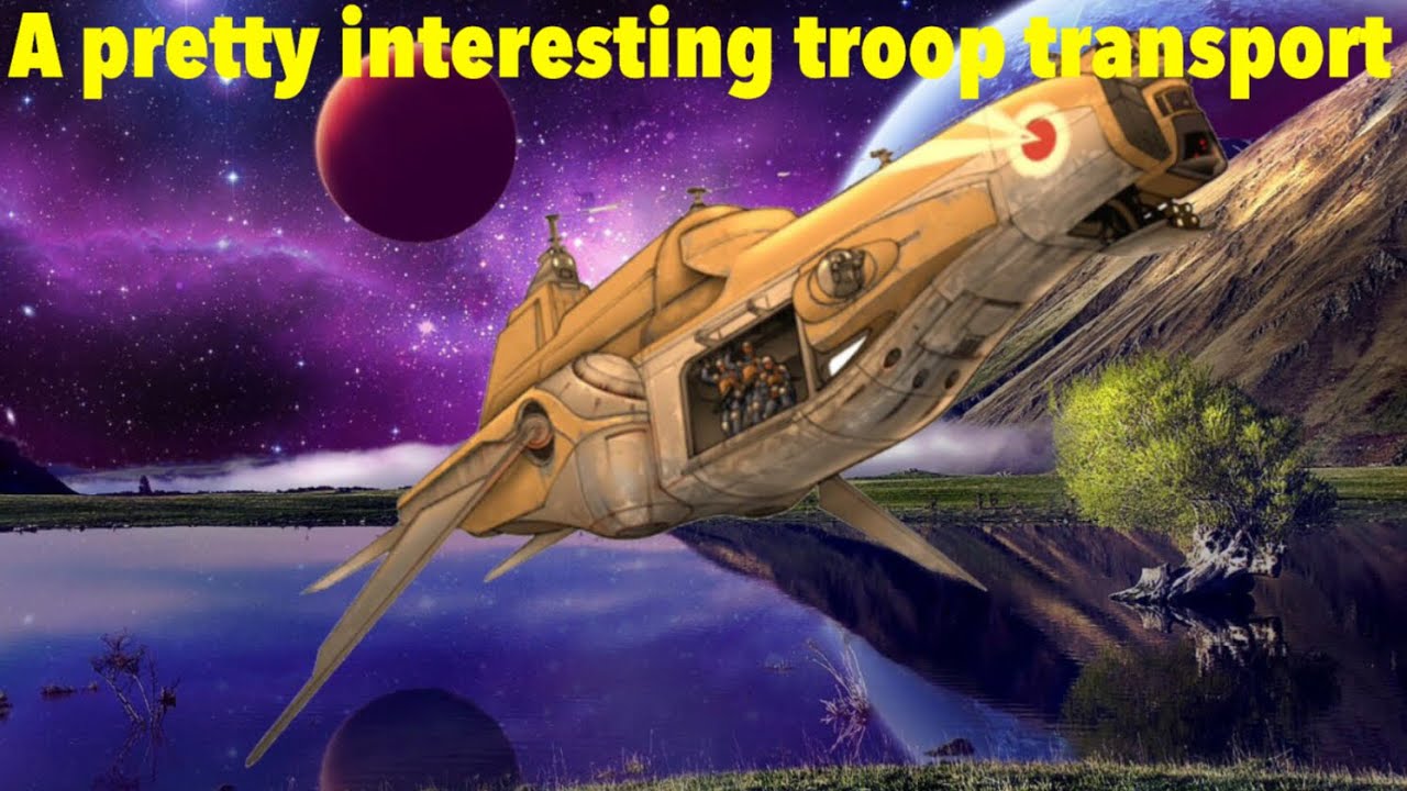 The Variable Altitude Assault Transport | it couldn&rsquo;t actually carry that many troops #starwars