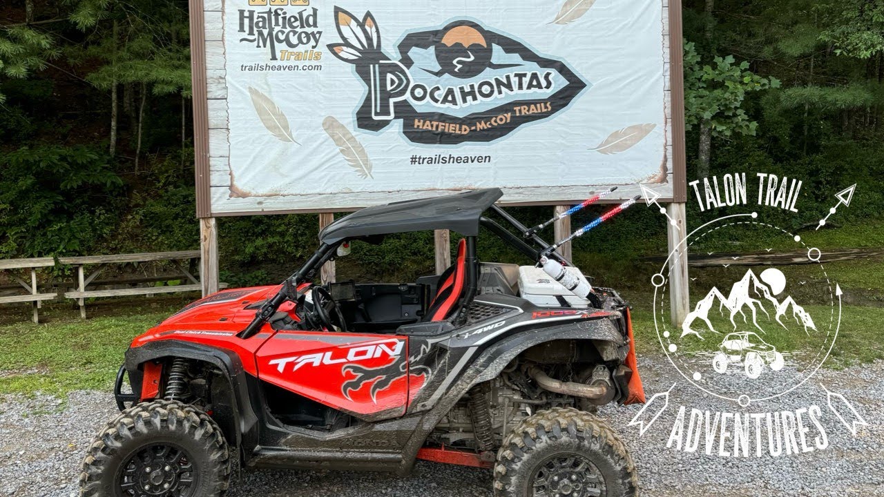 Day 2 riding the Hatfield McCoy's Pocahontas Trails!