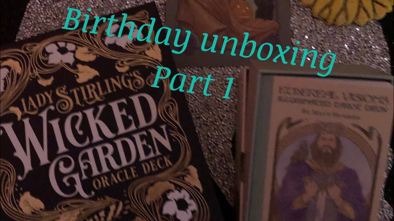 🥳 Birthday gift unboxing part one @Ethereal Visions Publishing 💖✨