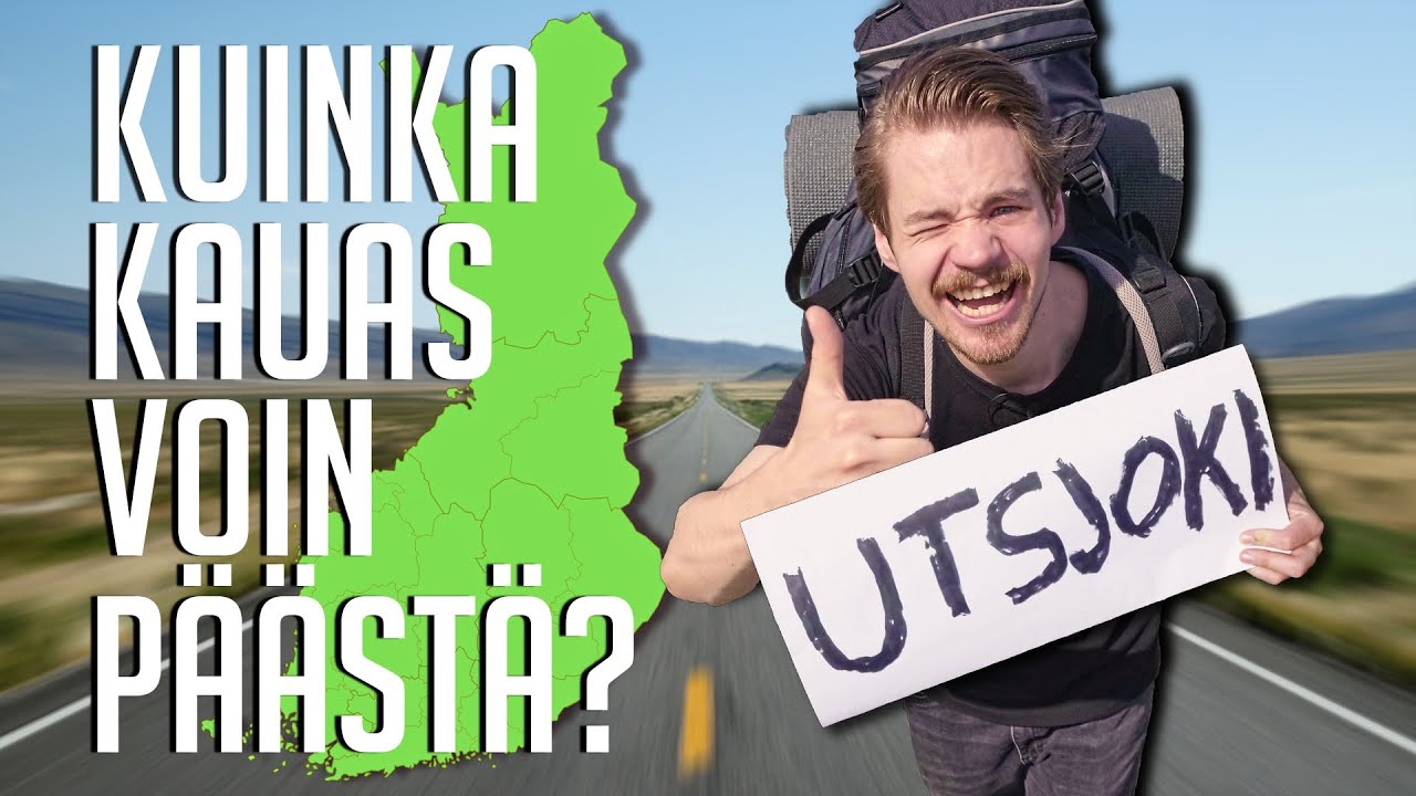 KUINKA PITKÄLLE PÄÄSEN LIFTAAMALLA 48 TUNNISSA - HAASTE