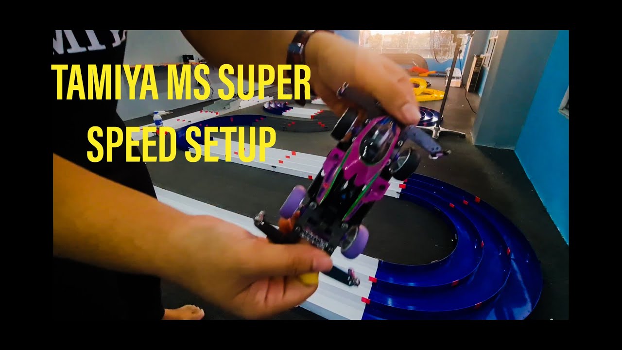 TAMIYA TEST RUN - MS SPEED READY TO RACE CAR - HYPERDASH MOTOR