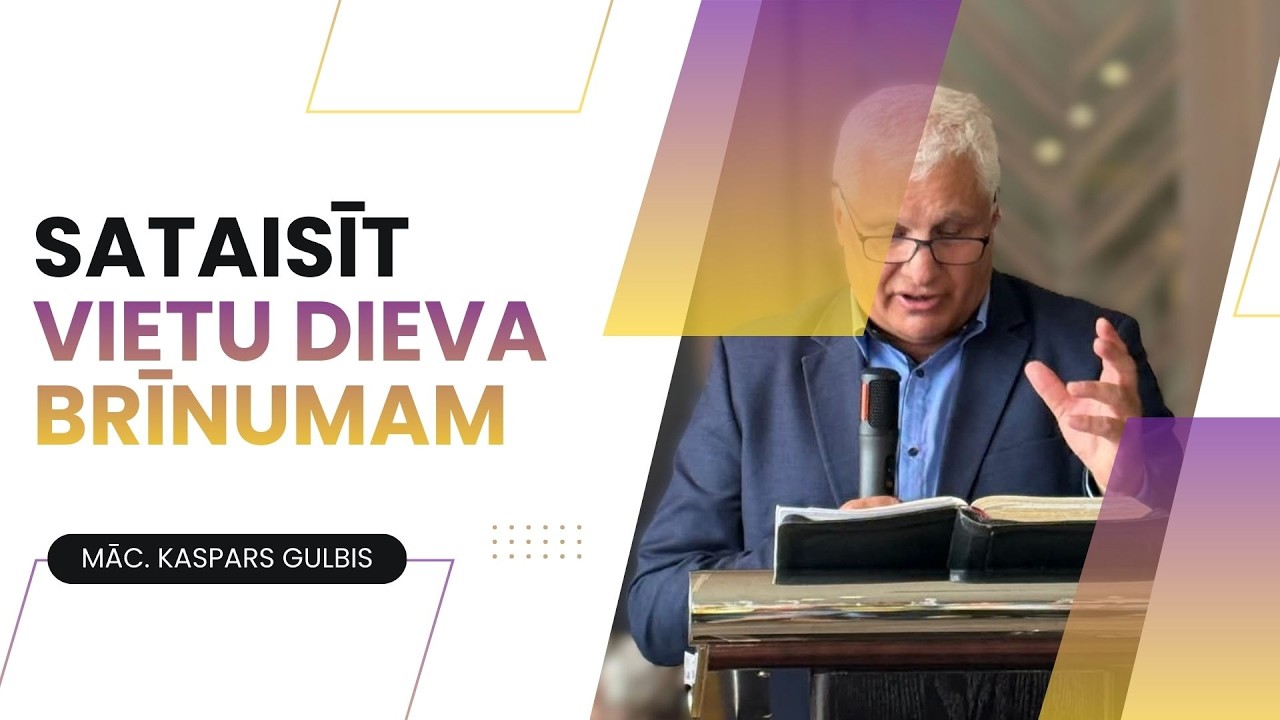 Svētdienas dievkalpojums draudzē 