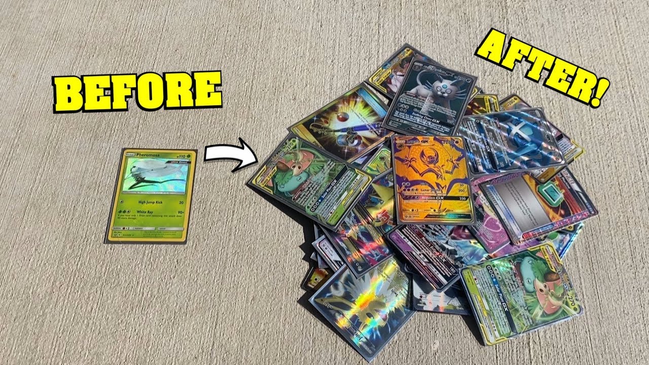 How to get a TON of ULTRA RARE EX/GX Pokemon Cards the QUICKEST WAY POSSIBLE! (Opening Packs)