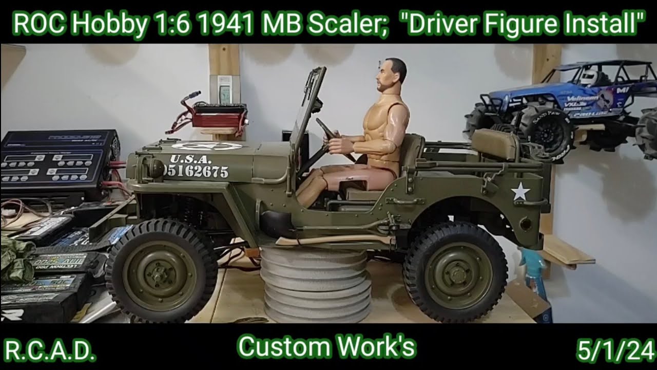 FMS ROC Hobby 1:6 MB Scaler Willy's Jeep; 