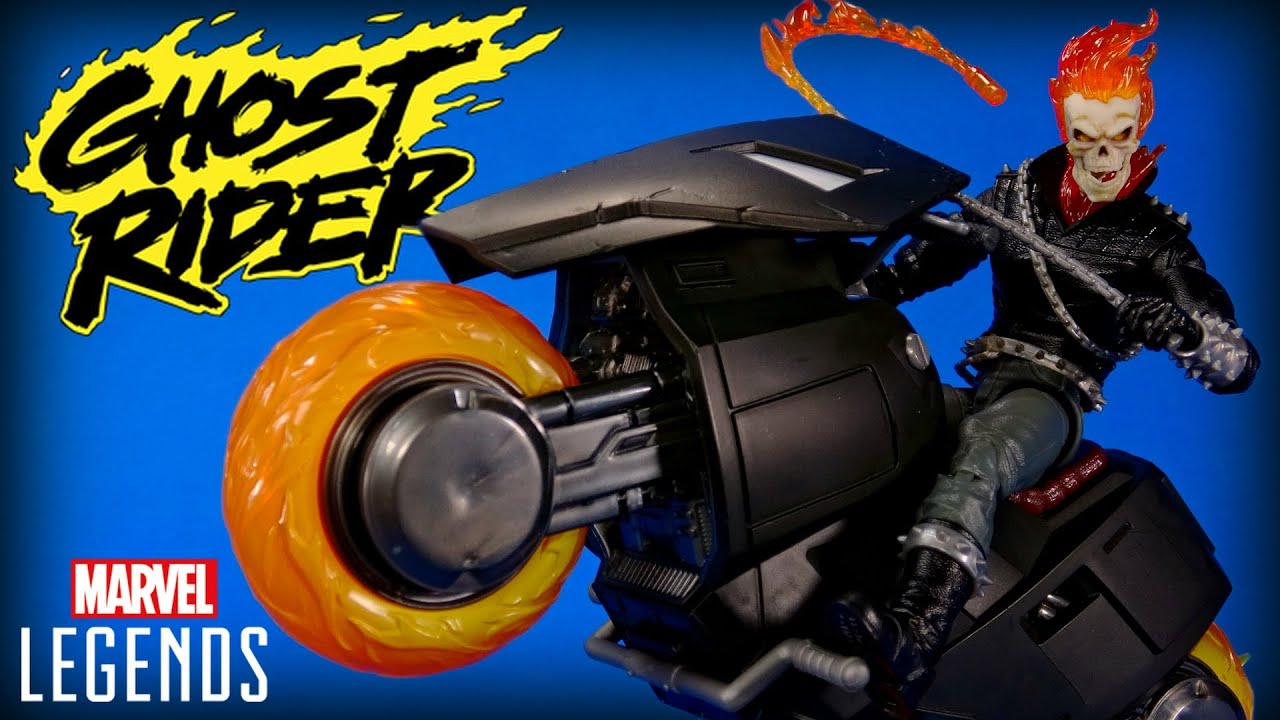 Marvel Legends Ghost Rider Danny Ketch with Motorcycle Hasbro Review And Custom Play Day Tweaks