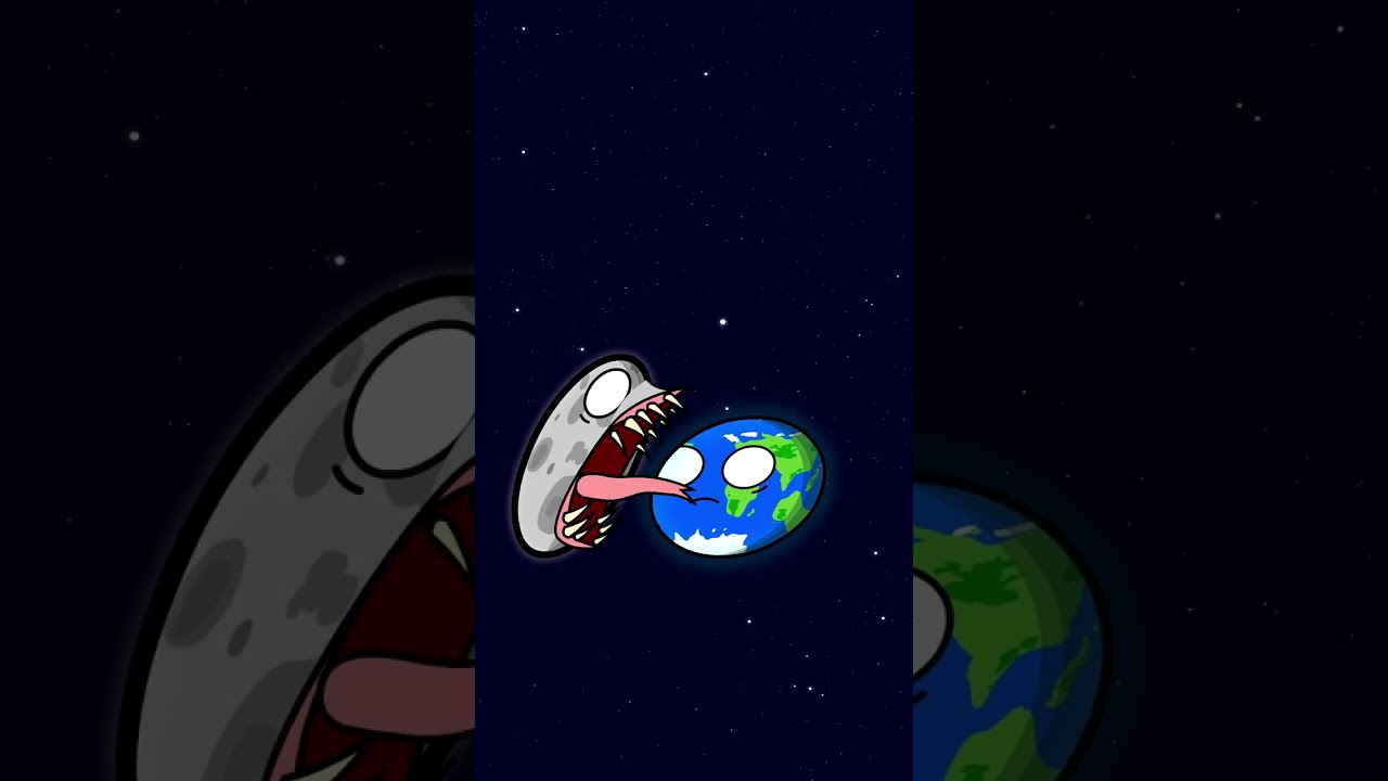 The Moon Showed A Grin #planetballs