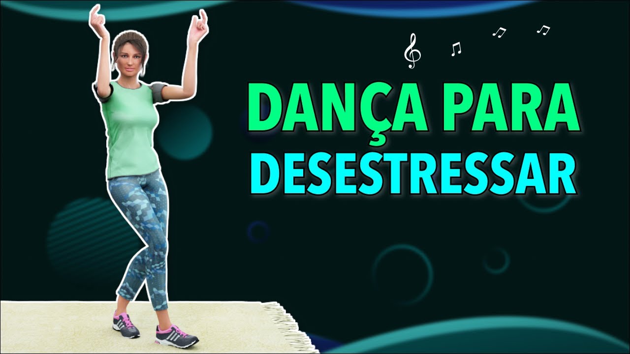 AULA DE DANÇA DE 10 MINUTOS PARA LIBERAR O ESTRESSE E A ANSIEDADE