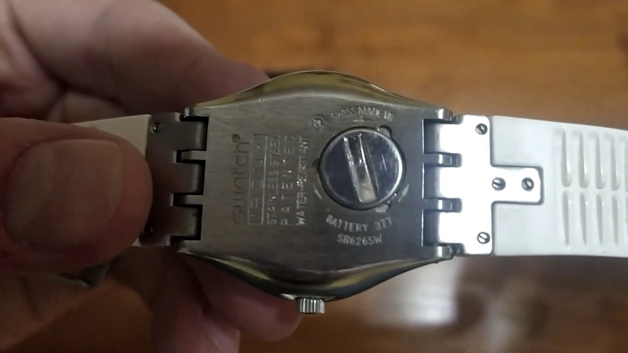 Cambiar Pila Reloj Swatch