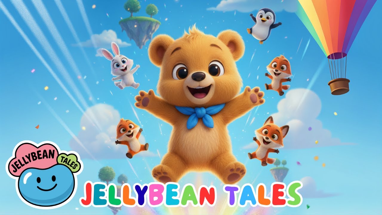 Bounce Bounce Baby Bear 🐻✨ | Fun Dance Rhyme for Toddlers | Nursery Rhyme for Kids