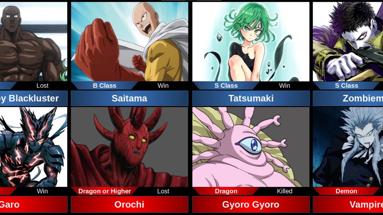 All Best Fights in One Punch Man Season 3