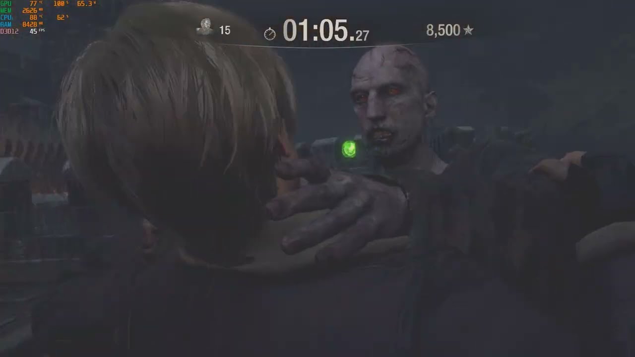 Resident Evil 4 tested on gtx 970m laptop, 1080p/optimized settings