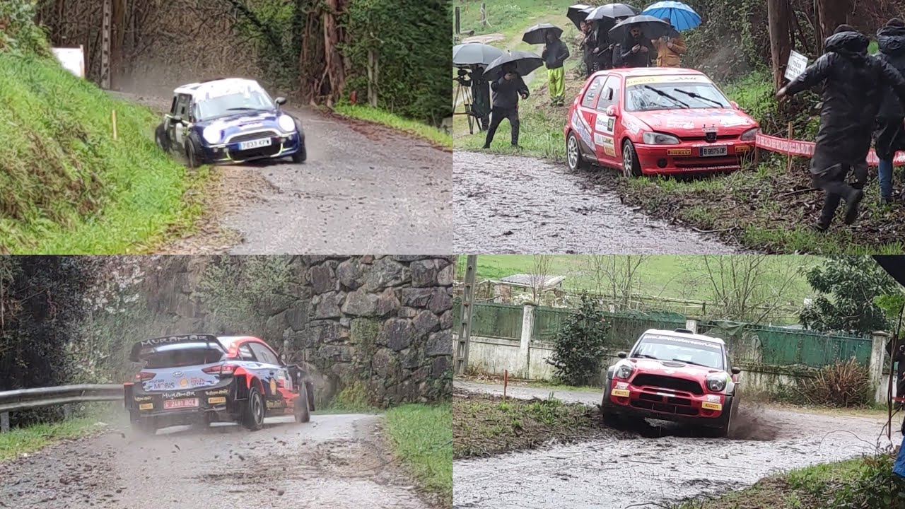 Rally de Coruña 2025!! Crash,  Show & Mistakes!!
