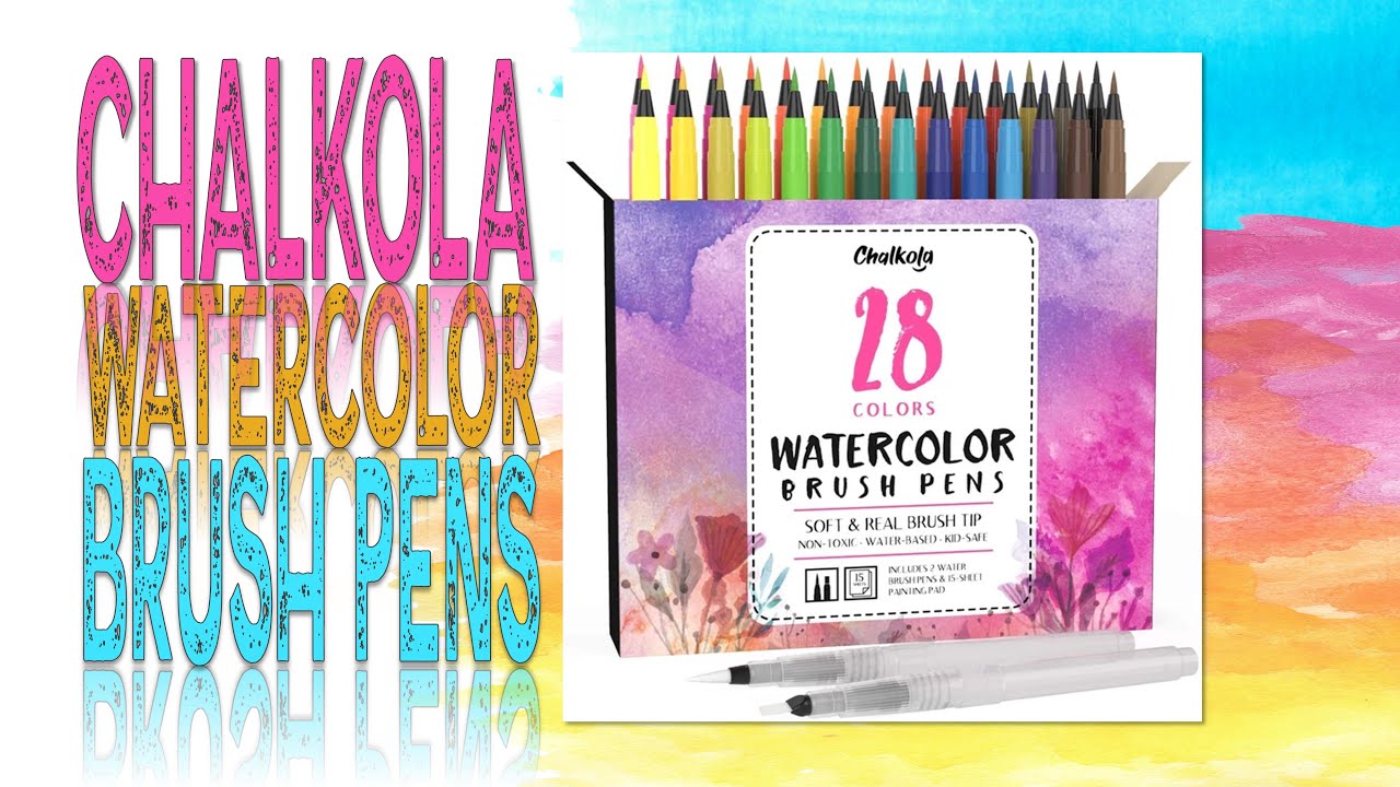 Chalkola Watercolor Brush Pens | Yes Please!!!