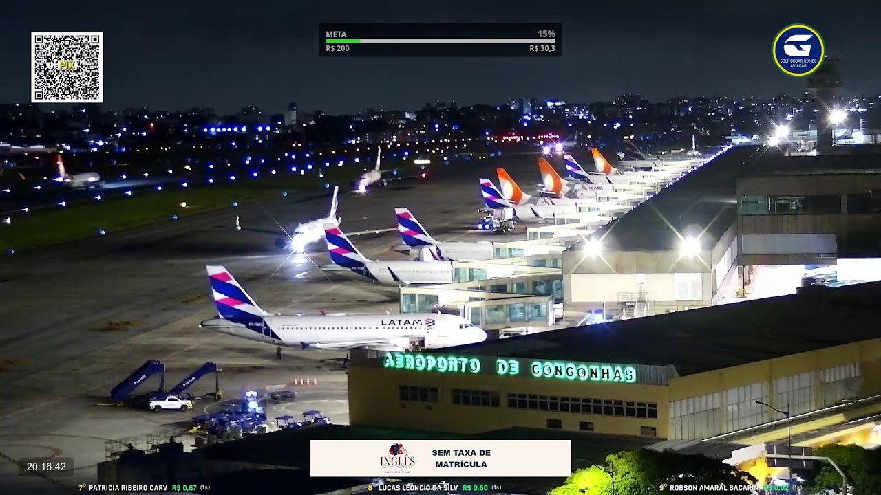 SBSP LIVE #2 - Aeroporto de São Paulo AO VIVO - CGH Airport - 22/02 Manhã