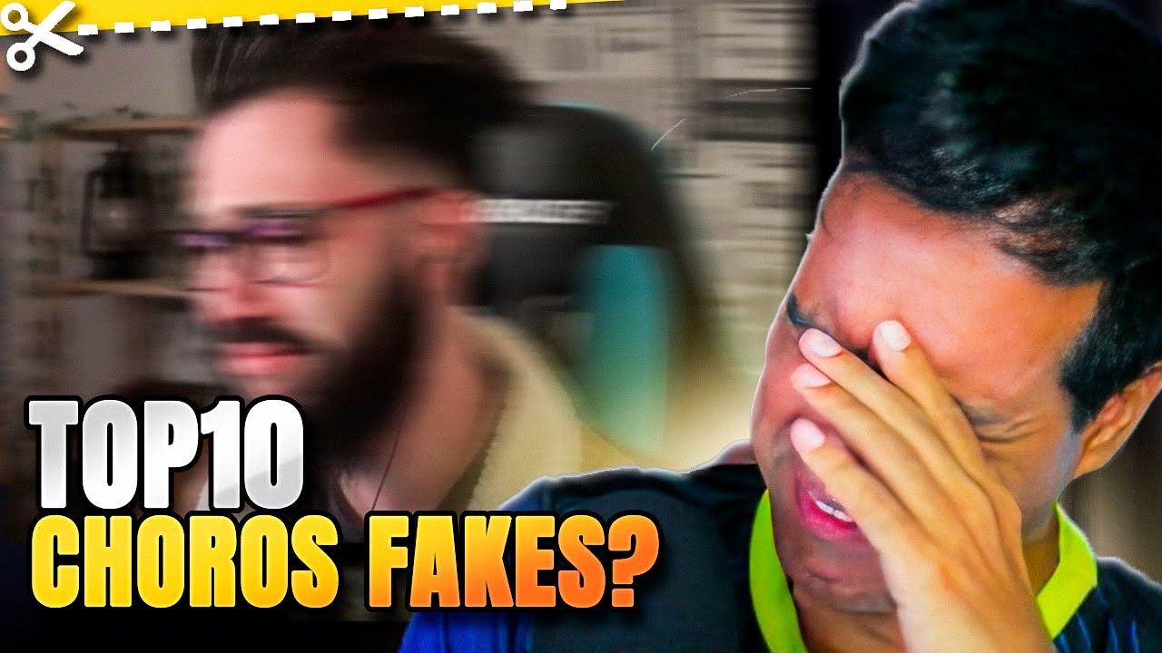REACT: CHOREI Vendo Youtuber Chorando Com a Música do RE 4 - TOP 10 CHOROS FAKE?