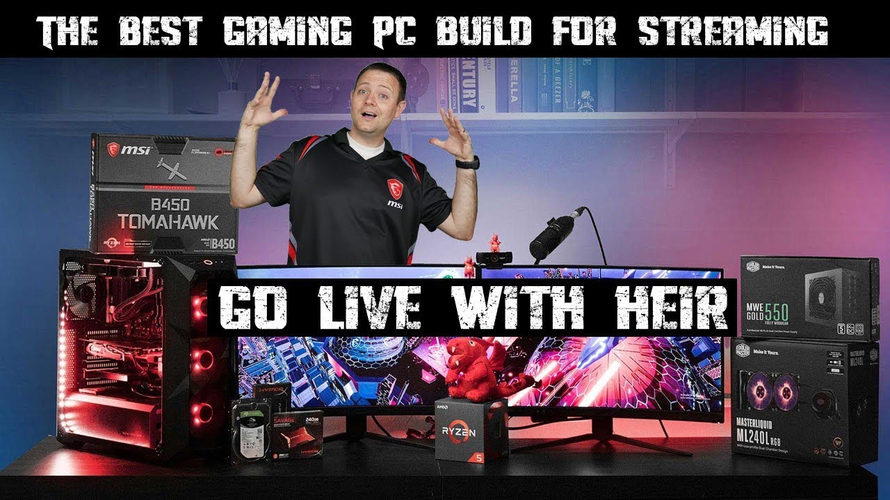 GO LIVE WITH HEIR | The Best Gaming PC Build for Streaming