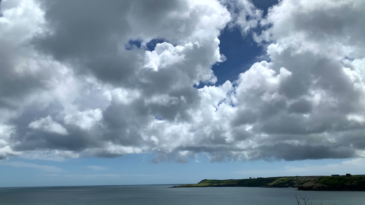 Mawnan Smith Coastline Cloudy Sky (I)