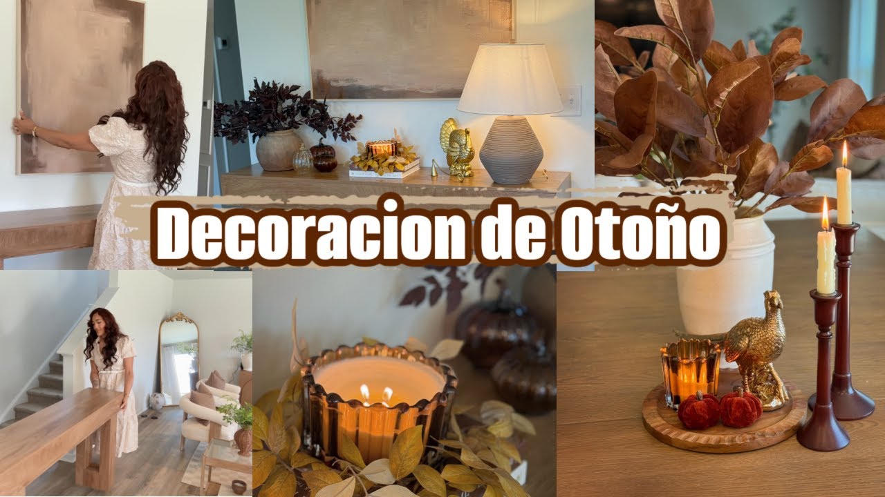 🍂DECORANDO MI CASA EN OTOÑO 2025