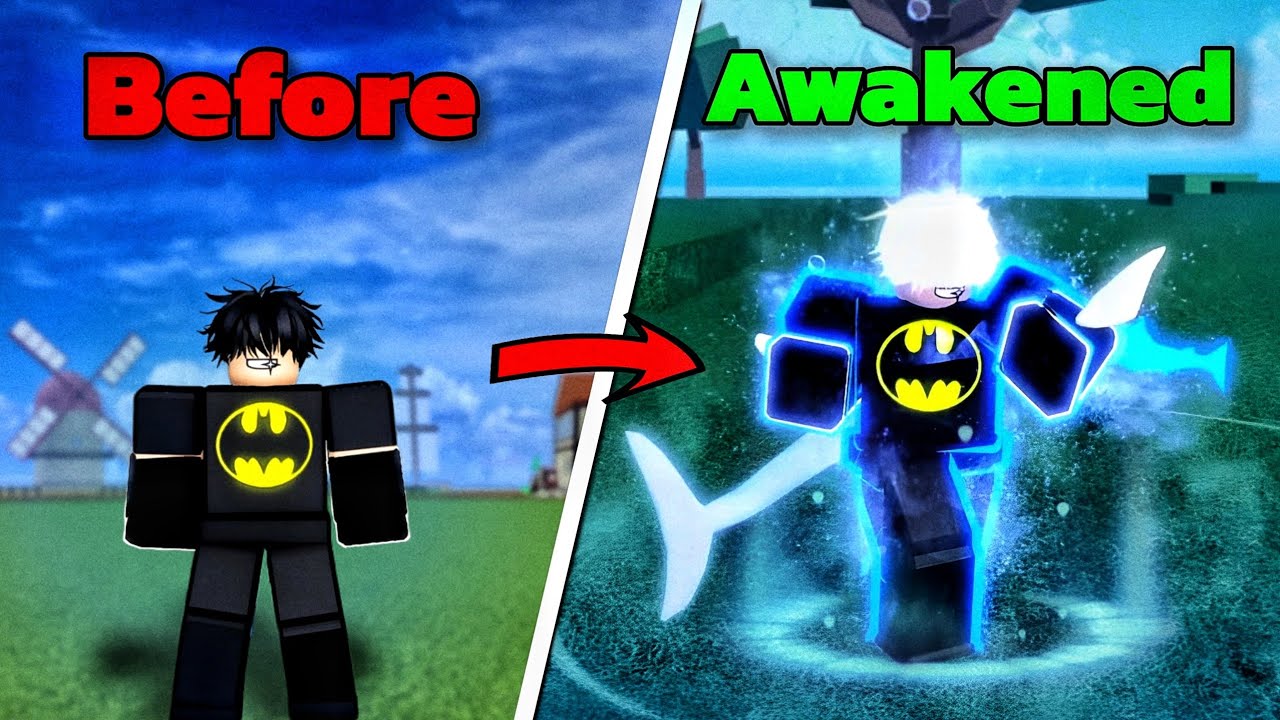 ကျွန်တော် Shark Race V4 ကို Awaken လုပ်ခဲ့တယ် | I unlocked Shark Race V4 in Bloxfruits [ Roblox ]