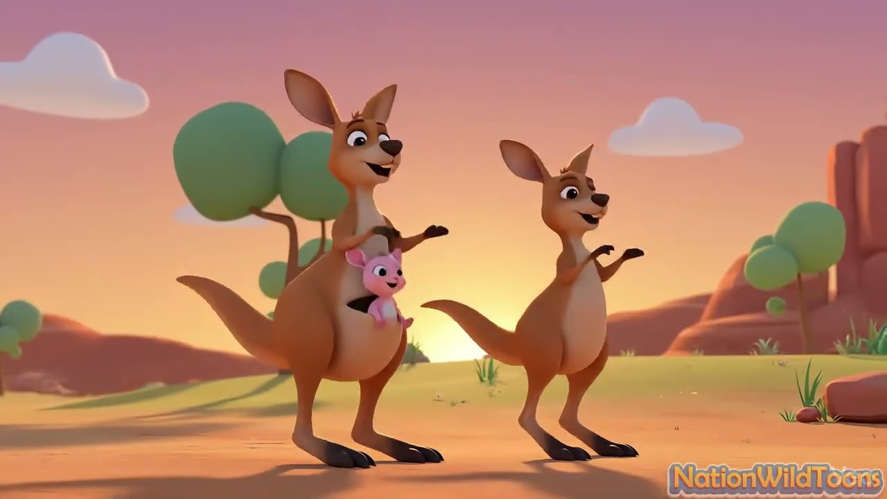 Roo-Roo THE KANGAROO FUN FACTS. #NationWildToons #NationwildHQ 