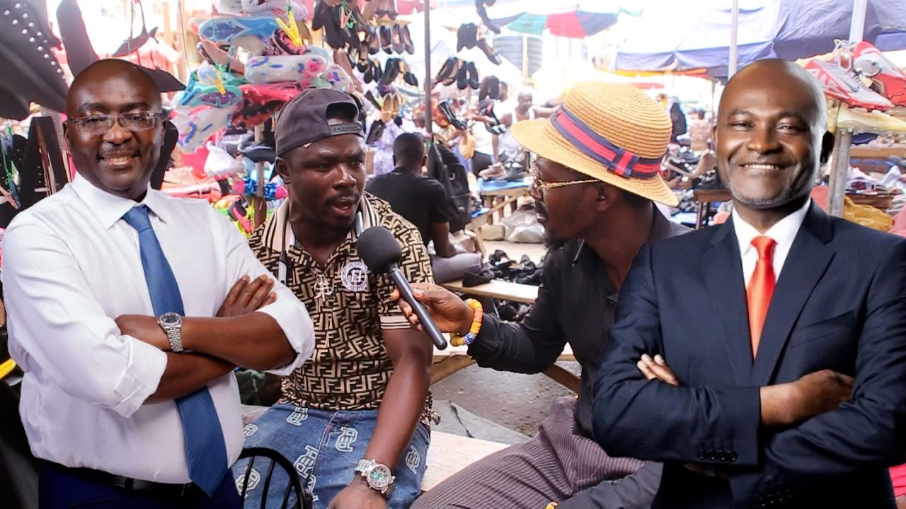 No Ken No Vote! Market Men & Women Declare Victory For Ken Agyapong Over Dr Bawumia