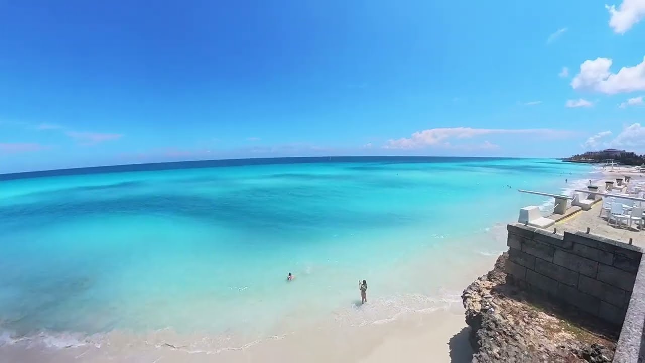 Walk Melia Las Americas #walk #cuba #ocean #insta360x3 #travel #nature