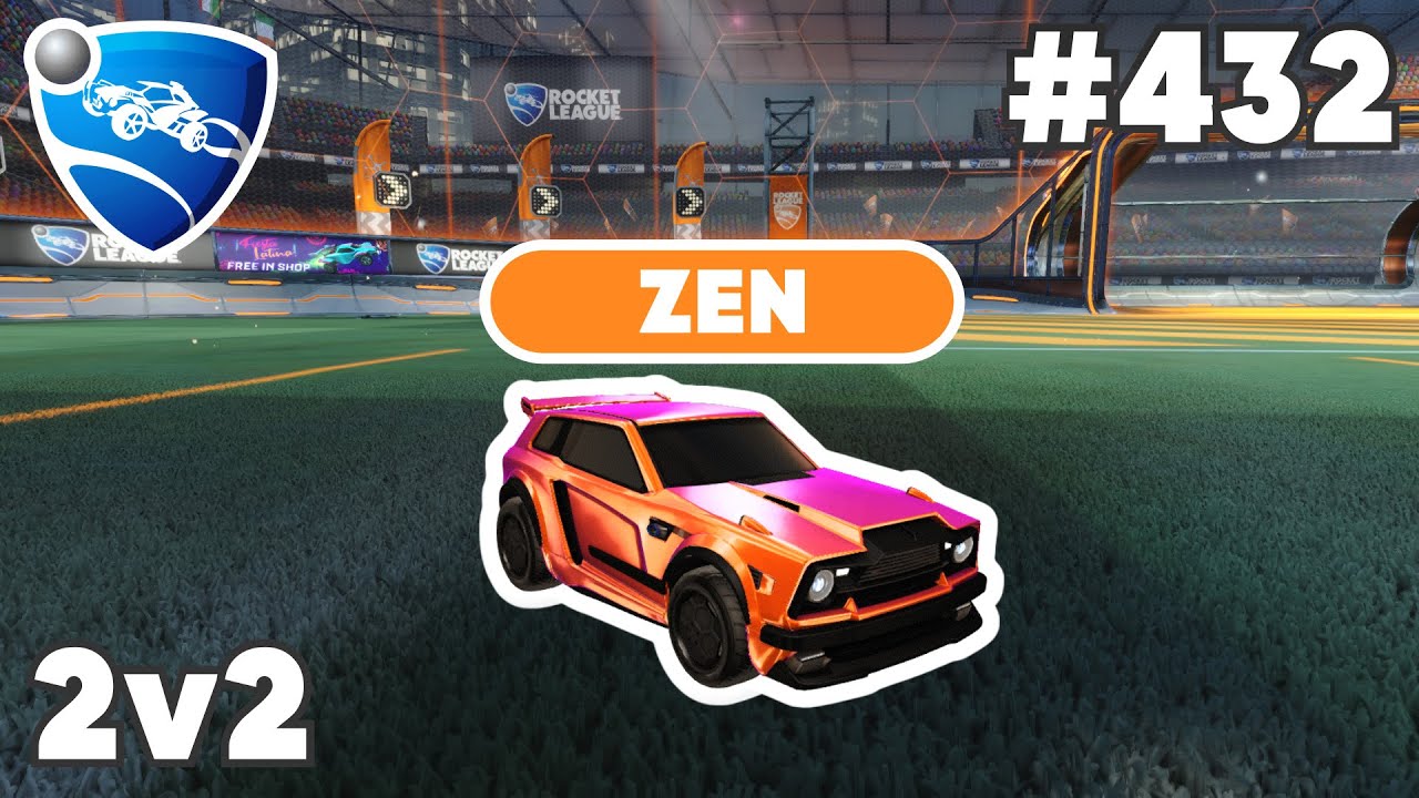 zen Ranked 2v2 PRO Replay #432 - Rocket League Replays