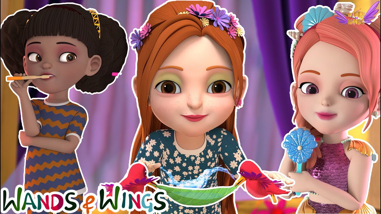 Princess Magic Song | This is the way + Tickle Tickle Song | Princess Songs -  Wands And Wings