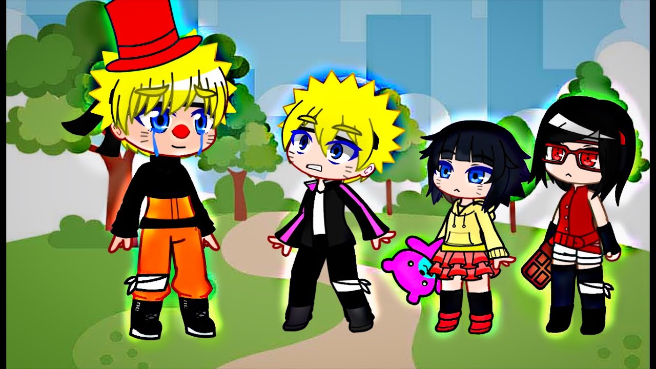 Clown Meme 🤡 | Naruto travel into the Future? | Gacha Club