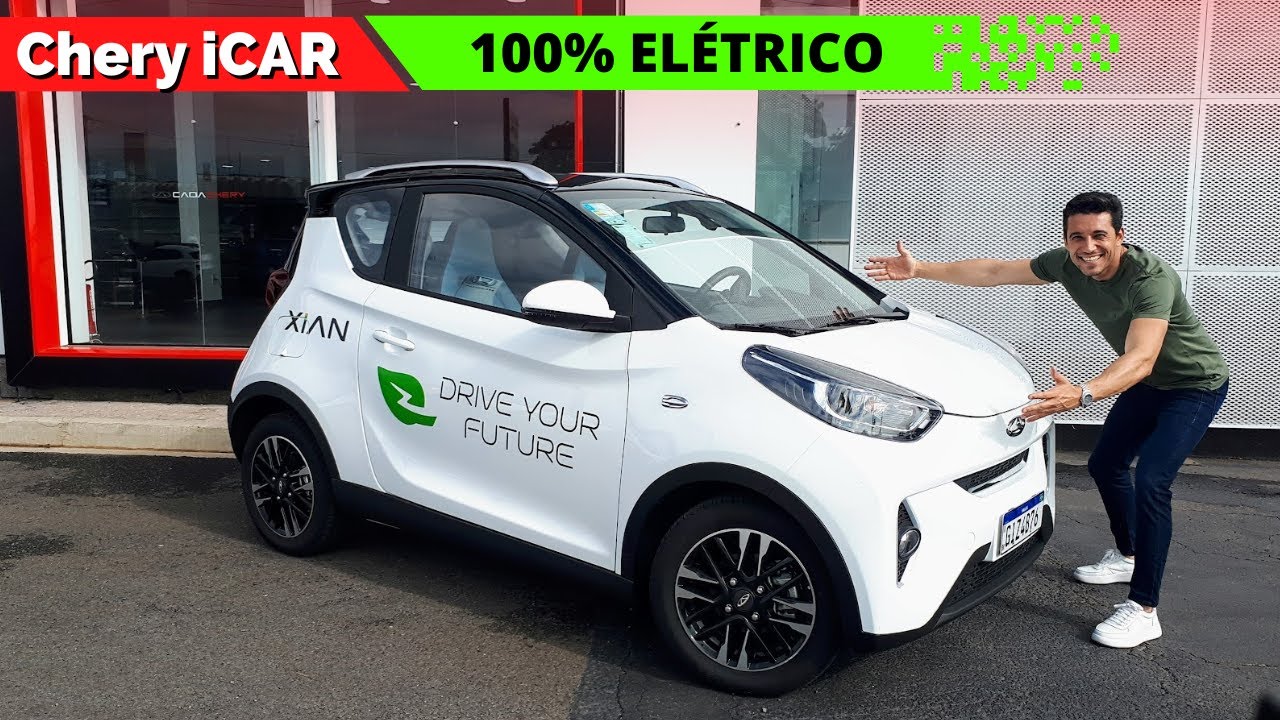 iCar Caoa Chery 2023, 100% el&eacute;trico com muito luxo e rival do KWID E-Tech