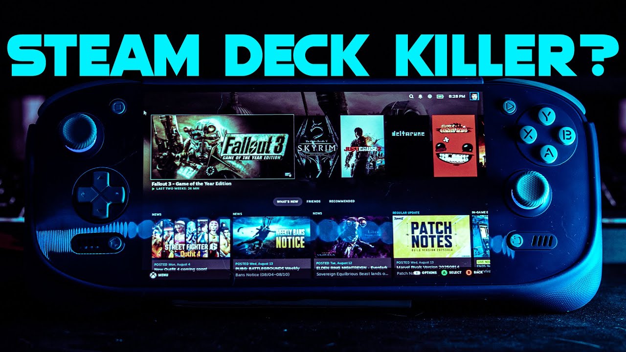 Я купил Odin 2 Portal через Steam Deck...