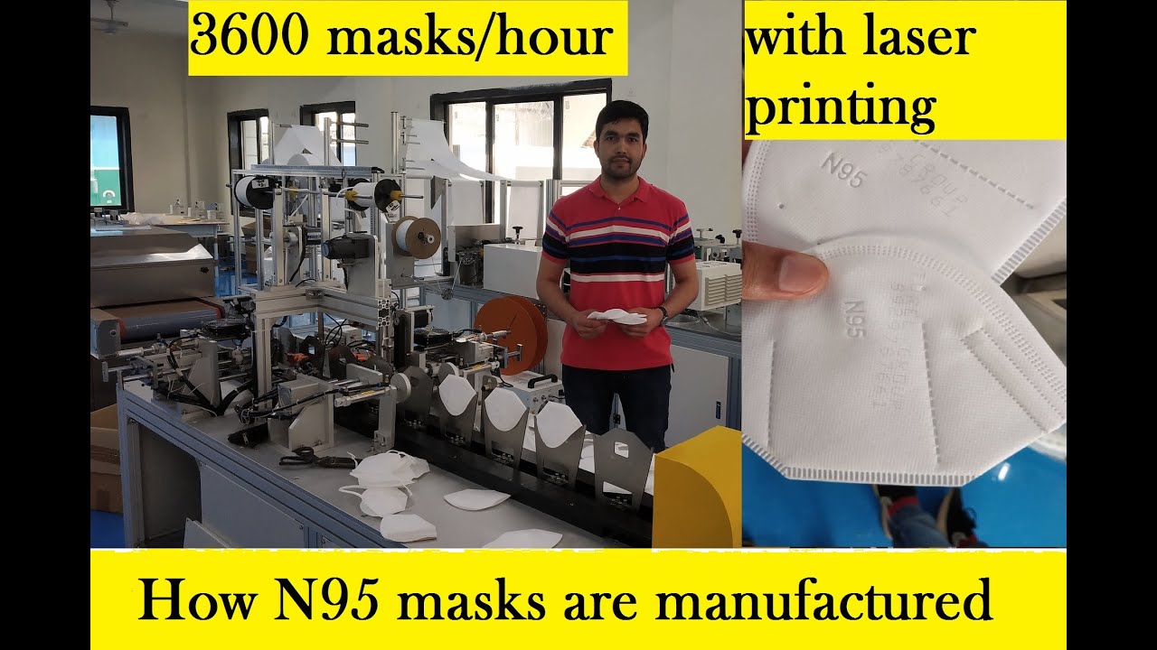 how N95 mask made | N95 MASK MAKING MACHINE, COMPLETE UNBOXING, DEMO, TRIAL & PRODUCTION.