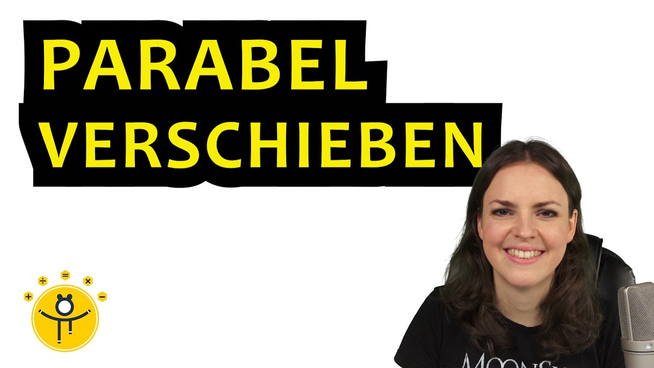PARABEL verschieben – Formel aufstellen, Gleichung, Vektor, Normalparabel x- und y-Achse