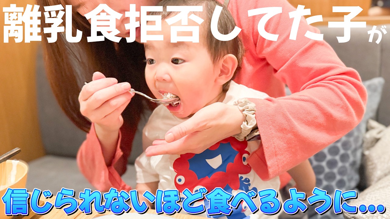 【離乳食拒否の理由が判明】離乳食初期の60日間でわかった事｜離乳食初期｜離乳食中期｜食べない｜嫌がるポイント｜スプーン拒否｜赤ちゃん｜