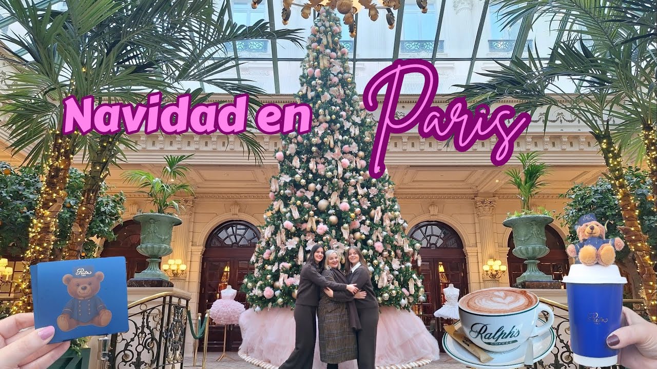 NAVIDAD EN PARIS 2025 | RUTA DEL HOT CHOCOLATE | OPERA, GALERIES LAFAYETTE..