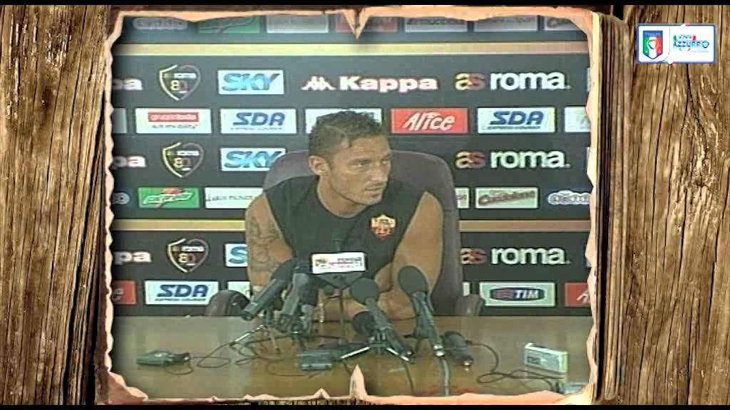 20 luglio 2007 - Addio alla Nazionale di Totti - Almanacchi Azzurri