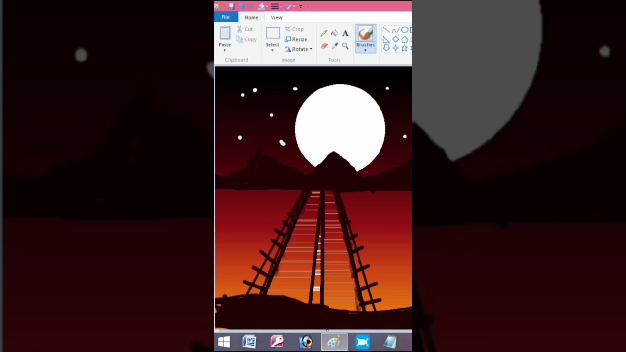 how to draw ms paint drawing 