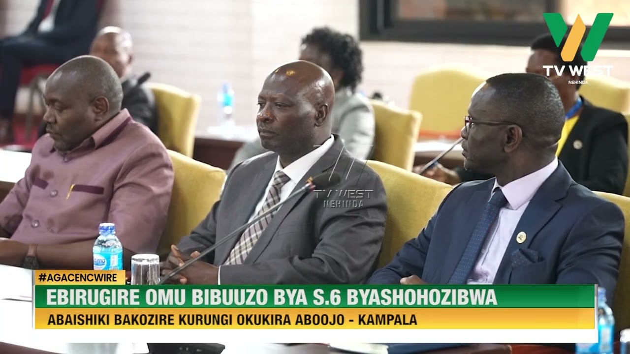 AGACENCWIRE: Ebirugire omu bibuuzo bya S.6 byashohozibwa, abaishiki bakozire gye okukira aboojo.