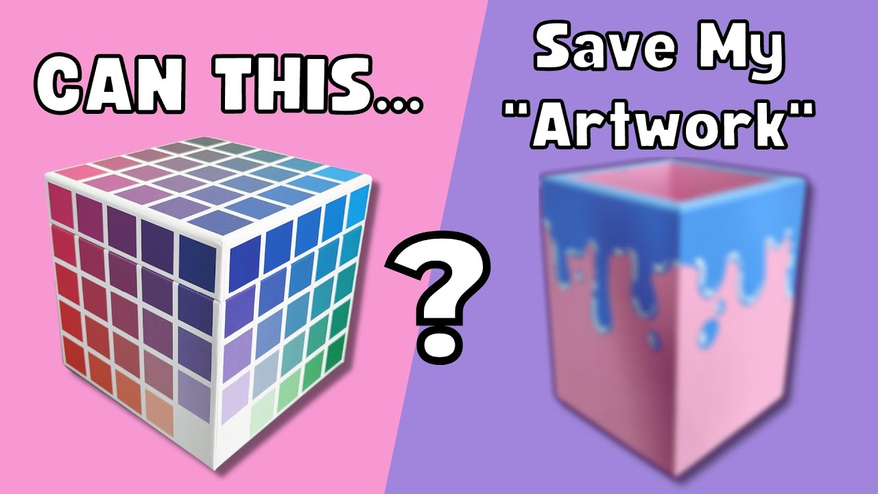 Painting on Stuff using @SarahRenaeClark Color Cubes