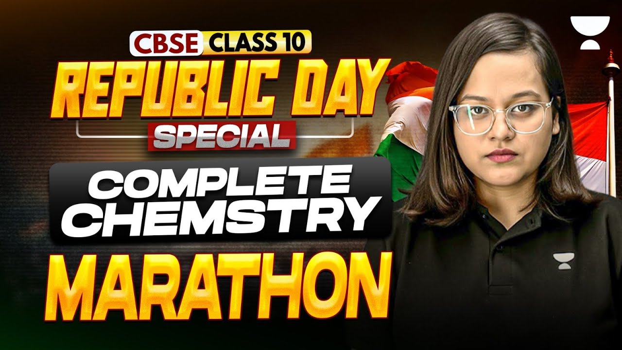 Republic Day Special | Class 10 Chemistry Marathon 🔥 | Chemistry TOP PYQs (2023–2025) | Nikita Ma'am