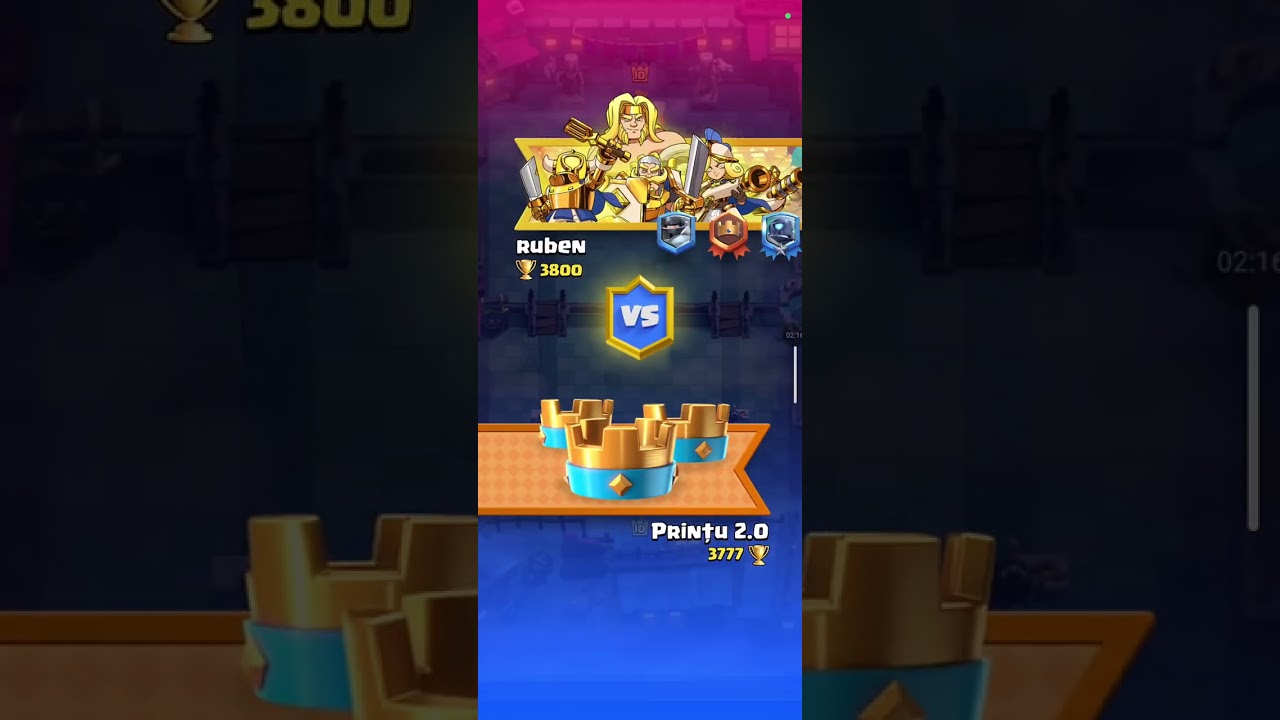 AM FACUT 3800 DE TROFE PE CLASH ROYALE PE CONTUL SECUNDAR 